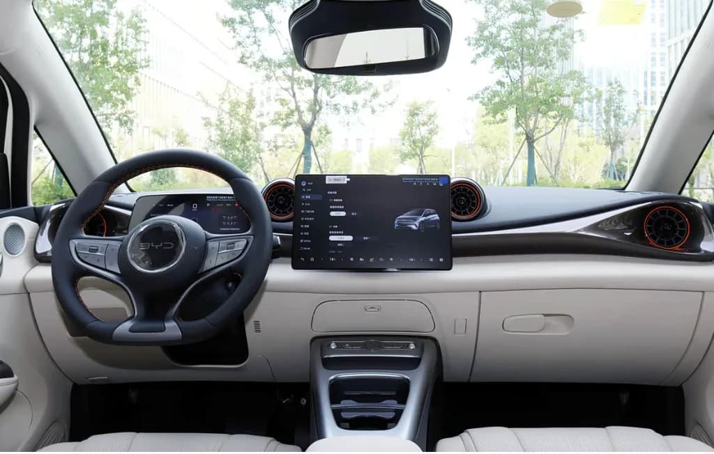 BYD Dolphin โ driving